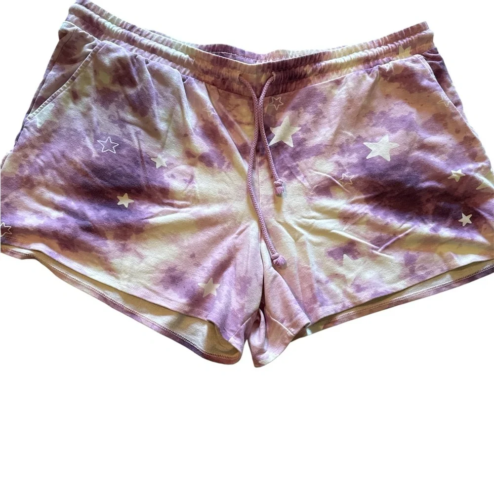Wildfox Purple and White Tie-Dye and Stars Loungewear - Picture 11 of 11